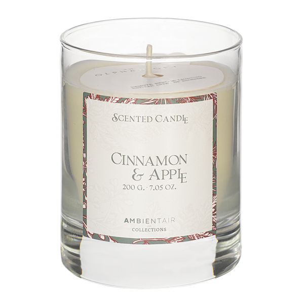 Свеча ароматическая Gifting, Cinnamon&Apple (новая), 40 ч, Ambientair, изображение 2