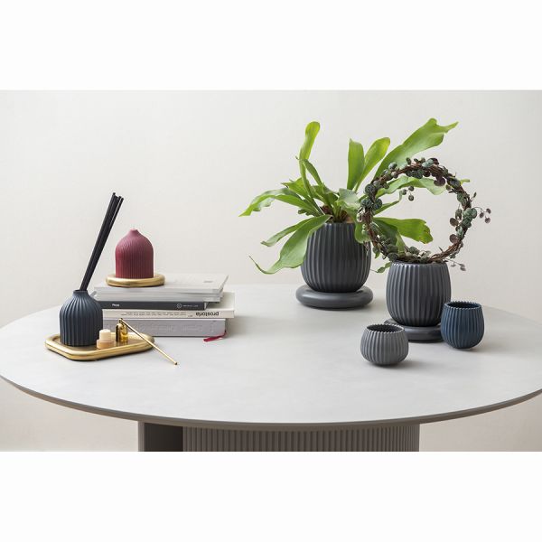 Диффузор ароматический Nutmeg, Leather & Vanilla из коллекции Edge, 200 мл, тёмно-синий, Tkano, изображение 10