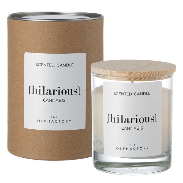 Свеча ароматическая The Olphactory, Hilarious, Cannabis, 40 ч, Ambientair