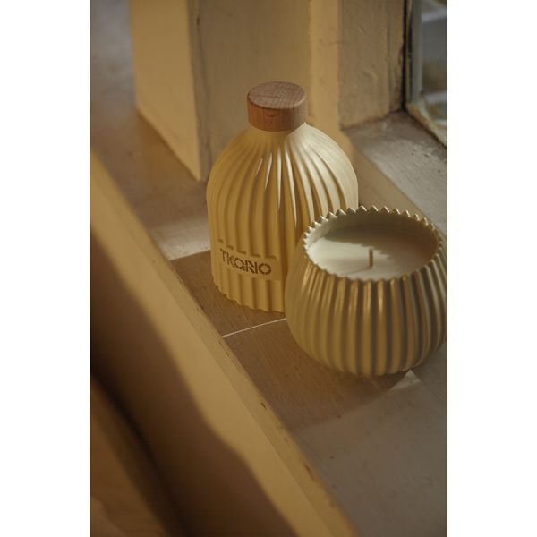 Диффузор ароматический Sandalwood, Bergamot & Citrus из коллекции Edge, 200 мл, бежевый, Tkano, изображение 15