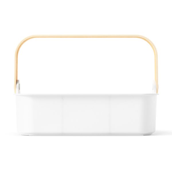 Органайзер Bellwood, 37х27 см, белый/натуральное дерево, UMBRA, изображение 11