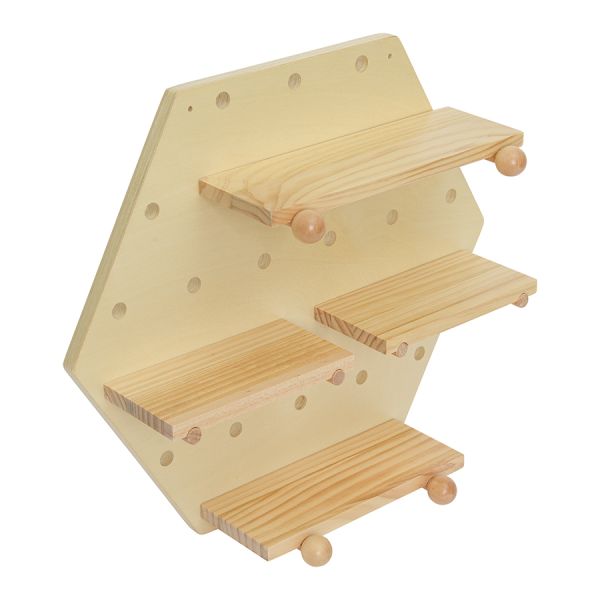 Пегборд Shely, 43х50 см, светлое дерево, Bergenson Bjorn, изображение 3