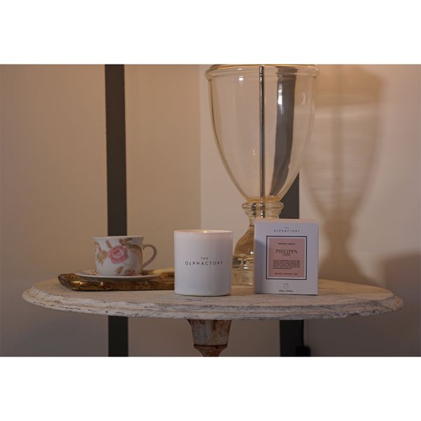 Свеча ароматическая The Olphactory, White Insignia, Philippa 1990, 60 ч, Ambientair, изображение 6