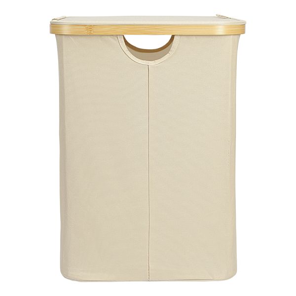 Корзина для белья Neat Mid, 40x33x43 см, молочная, Smart Solutions, изображение 7