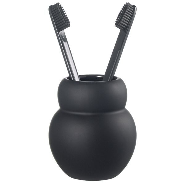 Стакан для зубных щеток Markl, черный, Bergenson Bjorn Bath