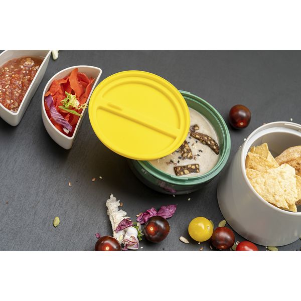 Ланч-бокс Meals, 800 мл, светло-серый/зеленый, Smart Solutions, изображение 9