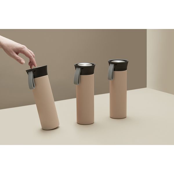 Термокружка Keep Heat, 500 мл, кремовая, Smart Solutions, изображение 4