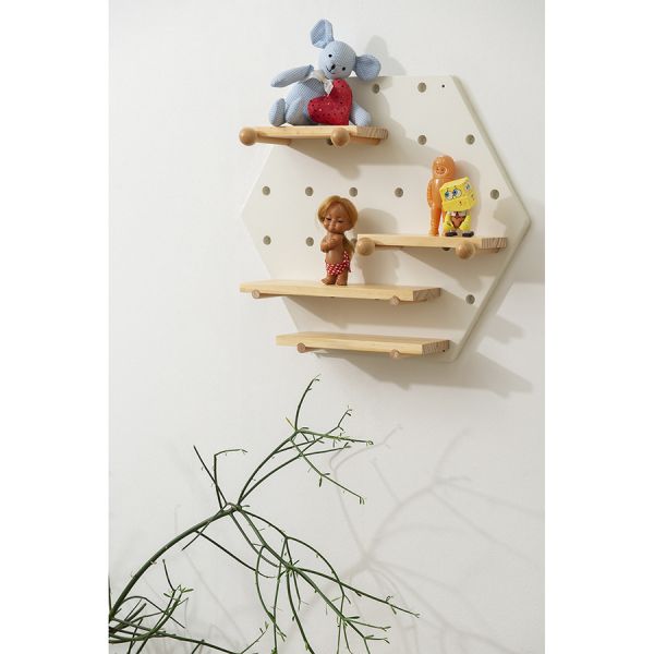 Пегборд Shely, 43х50 см, белый, Bergenson Bjorn, изображение 2