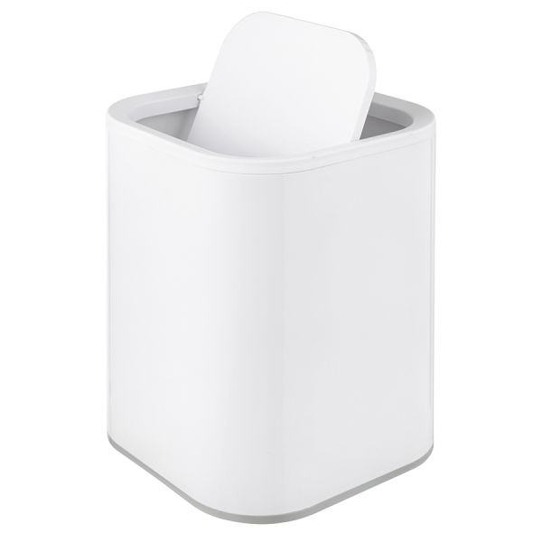 Контейнер для мусора Tyer, 7 л, белый/серый, Bergenson Bjorn Bath, изображение 12
