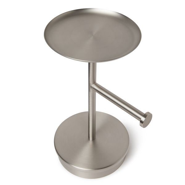 Держатель-органайзер для туалетной бумаги Portaloo, 64 см, белый-никель, UMBRA, изображение 8