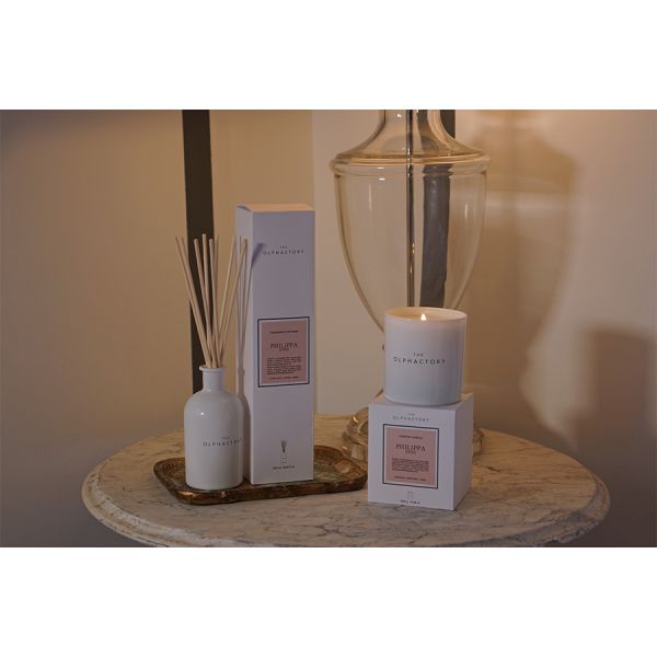 Свеча ароматическая The Olphactory, White Insignia, Philippa 1990, 60 ч, Ambientair, изображение 5