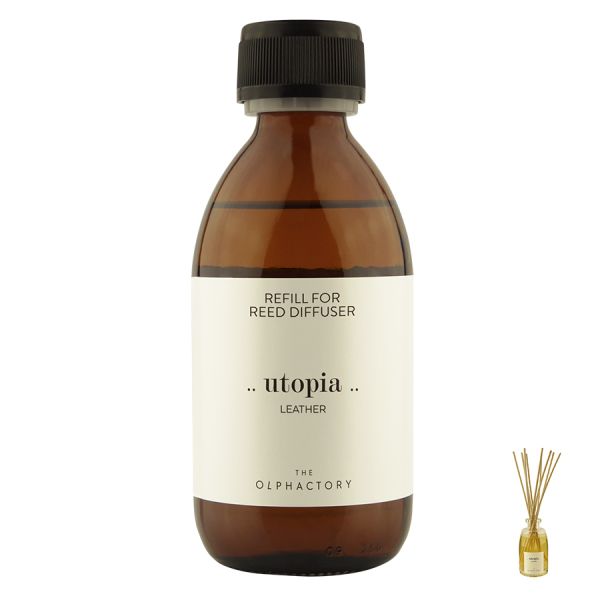 Наполнитель для диффузора The Olphactory, Utopia, Leather, 250 мл, Ambientair