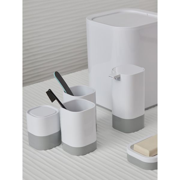 Контейнер для хранения Tyer, 250 мл, белый/серый, Bergenson Bjorn Bath, изображение 7