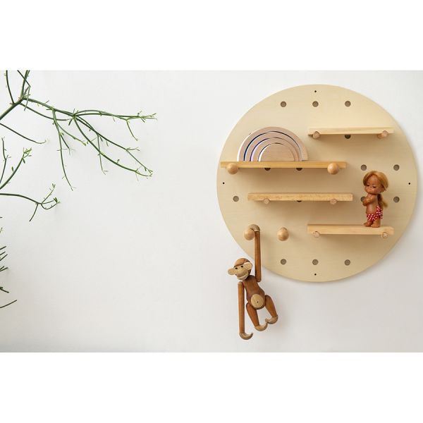 Пегборд Shely, ?50 см, светлое дерево, Bergenson Bjorn, изображение 4