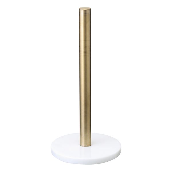 Держатель для бумажных полотенец Marm, 31,5 см, белый/золотистый., Liberty Jones