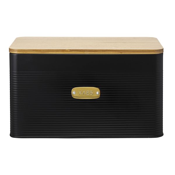 Хлебница Irmel, 33,7х18х22 см, графит, Smart Solutions