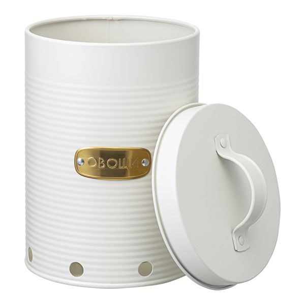 Банка для хранения овощей Irmel, 2,5 л, молочная, Smart Solutions, изображение 8