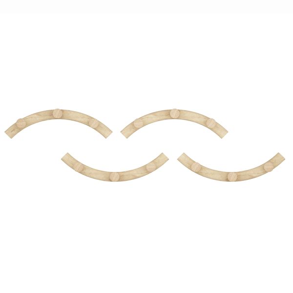 Вешалка настенная Slinka, натуральное дерево, UMBRA, изображение 13