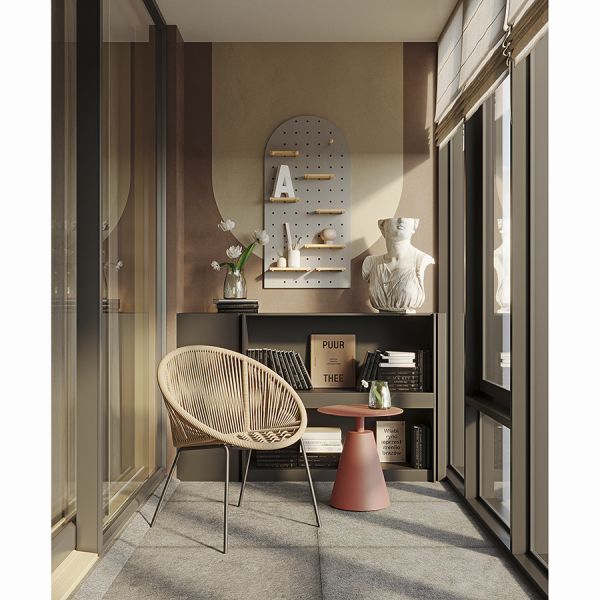 Пегборд Shely, 60х120 см, светло-серый, Bergenson Bjorn, изображение 8