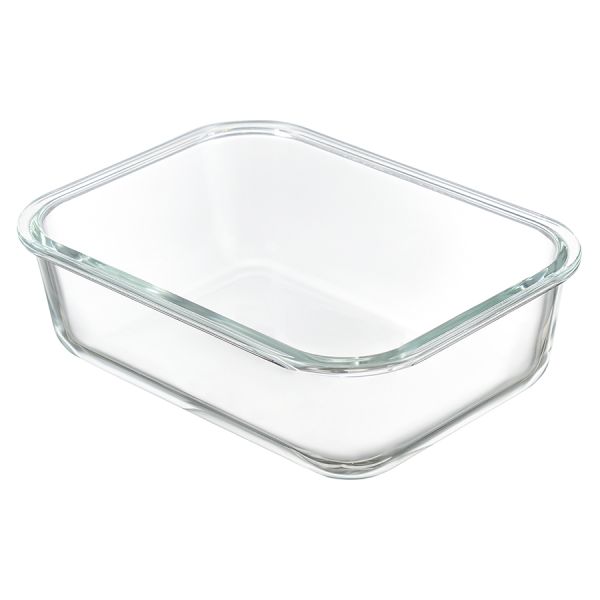 Контейнер для запекания и хранения прямоугольный с крышкой, 1,5 л, светло-серый, Smart Solutions, изображение 6