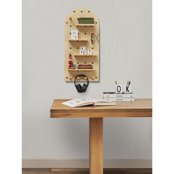 Пегборд Shely, 38х80 см, белый, Bergenson Bjorn, изображение 3