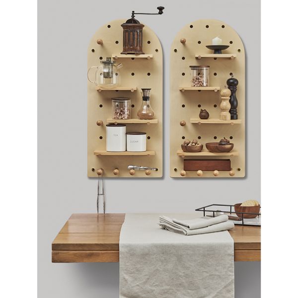 Пегборд Shely, 38х80 см, светло-серый, Bergenson Bjorn, изображение 8