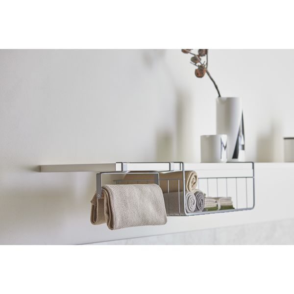 Держатель для полотенец подвесной Granli, 24х8,5 см, серый, Smart Solutions, изображение 2