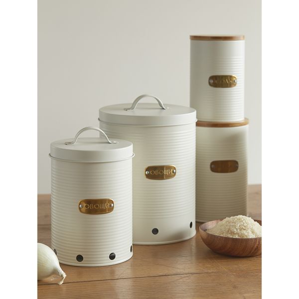 Банка для хранения овощей Irmel, 2,5 л, молочная, Smart Solutions, изображение 5