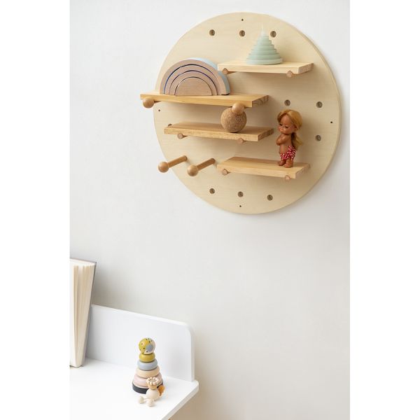 Пегборд Shely, ?50 см, светлое дерево, Bergenson Bjorn, изображение 2