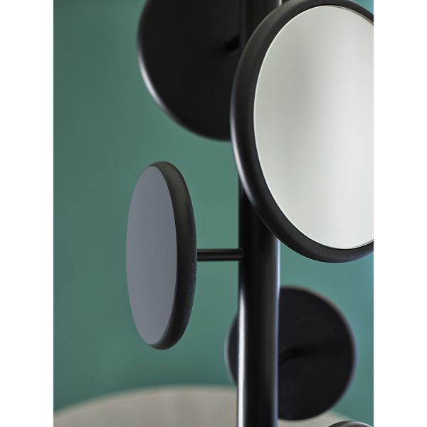 Вешалка напольная с полкой Lingon, черная, LATITUDE, изображение 4