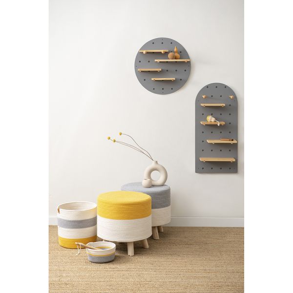 Пегборд Shely, 38х80 см, светло-серый, Bergenson Bjorn, изображение 2