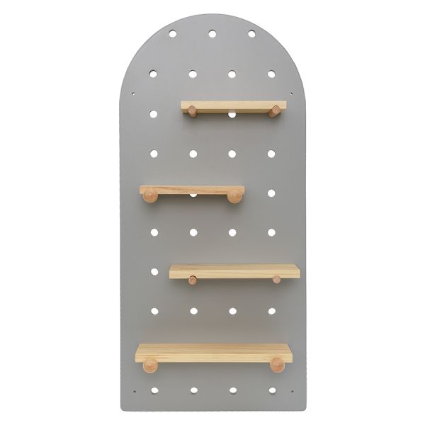 Пегборд Shely, 38х80 см, светло-серый, Bergenson Bjorn