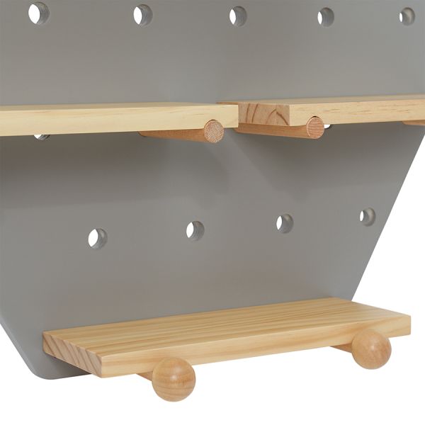 Пегборд Shely, 43х50 см, светло-серый, Bergenson Bjorn, изображение 5