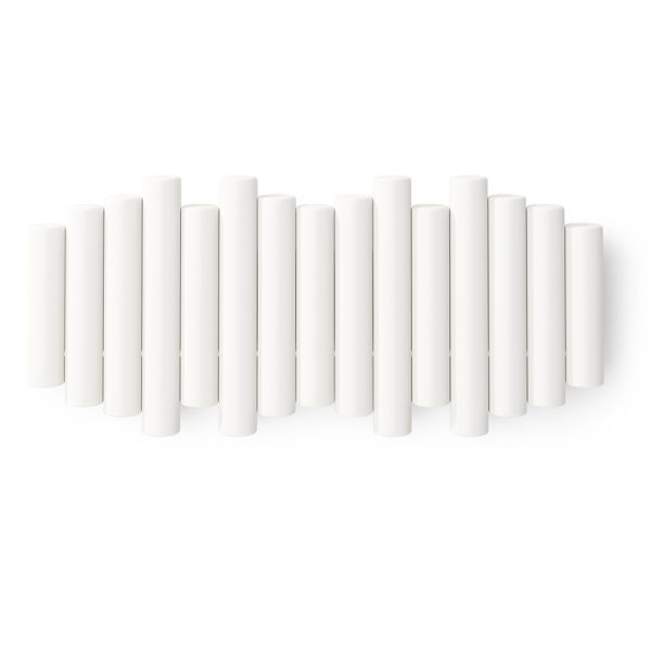 Вешалка настенная Picket, 5 крючков, белая, UMBRA, изображение 8