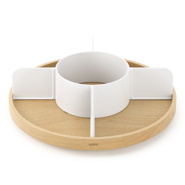 Органайзер для специй Bellwood, белый/натуральное дерево, UMBRA, изображение 9