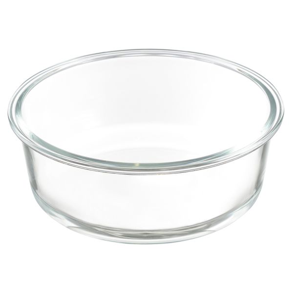 Контейнер для запекания и хранения круглый с крышкой, 1,3 л, светло-серый, Smart Solutions, изображение 7