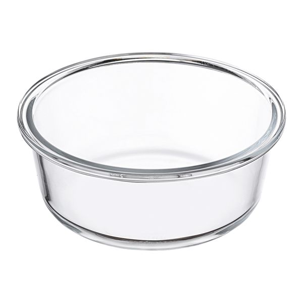 Контейнер для запекания и хранения круглый с крышкой, 650 мл, светло-серый, Smart Solutions, изображение 3