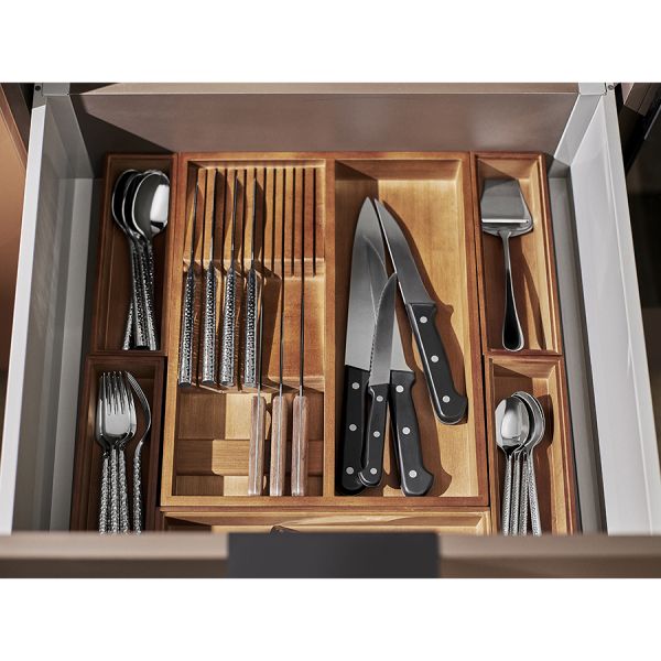 Органайзер для столовых приборов с держателем для ножей Bambox, 30х38 см, Liberty Jones, изображение 2