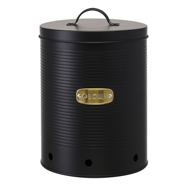 Банка для хранения овощей Irmel, 6 л, графит, Smart Solutions