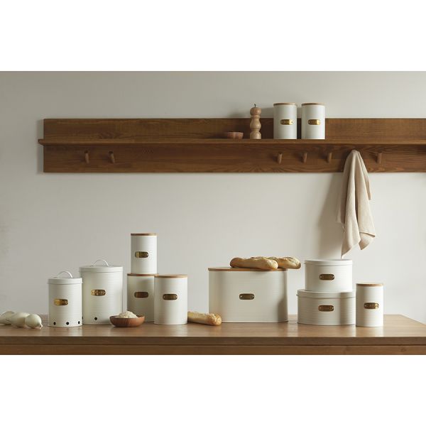 Банка для хранения соли Irmel, 1,3 л, молочная, Smart Solutions, изображение 3