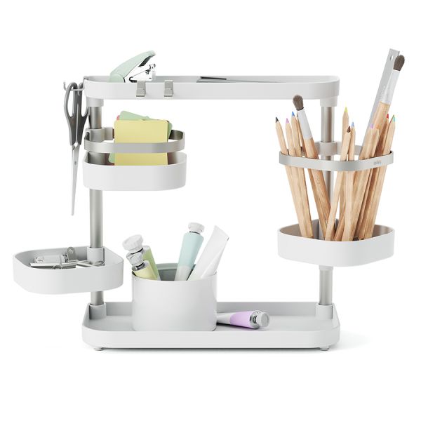 Органайзер универсальный Holster, белый/никель, UMBRA, изображение 8