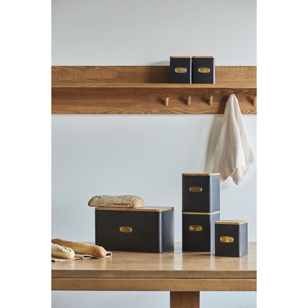 Банка для хранения чая Irmel, 1,7 л, графит, Smart Solutions, изображение 2