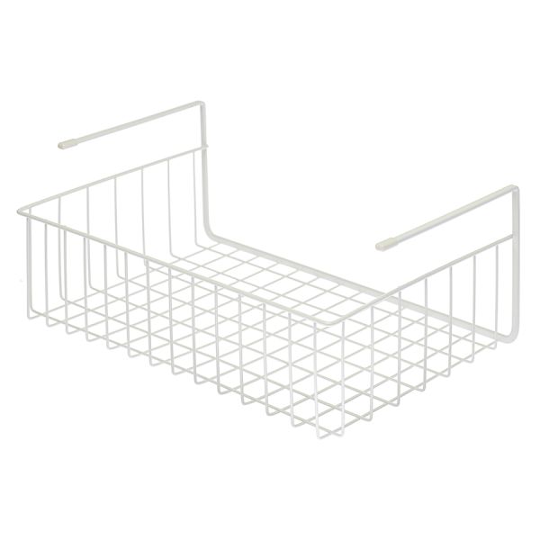 Корзина для хранения подвесная Granli, 38,8х24,5х15 см, белая, Smart Solutions, изображение 6