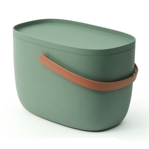 Контейнер для хранения Stogo, 7 л, зеленый, QUALY