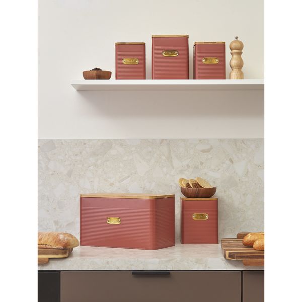 Банка для хранения кофе Irmel, 1,7 л, терракота, Smart Solutions, изображение 2