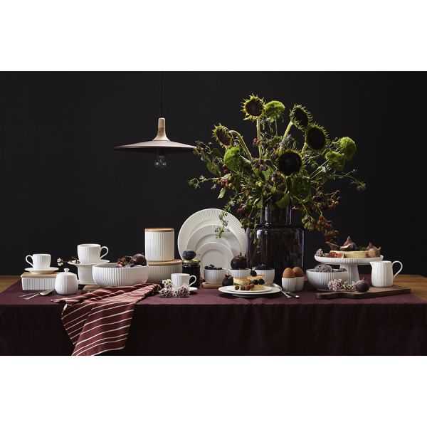 Банка для хранения с крышкой из каучукового дерева Soft Ripples, Dual Glazing, 750 мл, Liberty Jones, изображение 7