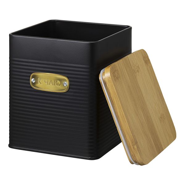 Банка для хранения сладостей Irmel, 3,2 л, графит, Smart Solutions, изображение 4