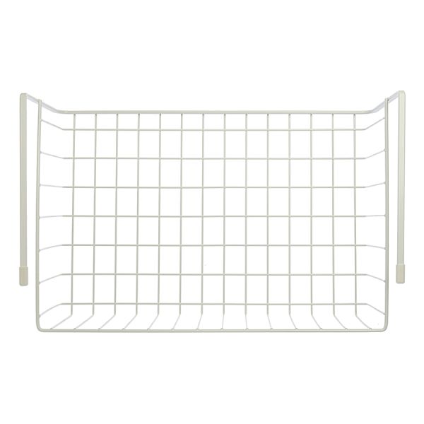 Корзина для хранения подвесная Granli, 38,8х24,5х15 см, белая, Smart Solutions, изображение 7