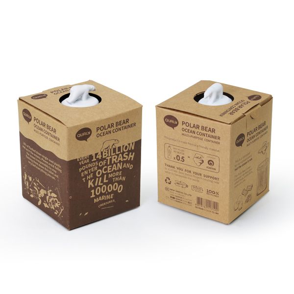 Контейнер для хранения Polar bear ocean, 9х9х13,5 см, QUALY, изображение 15