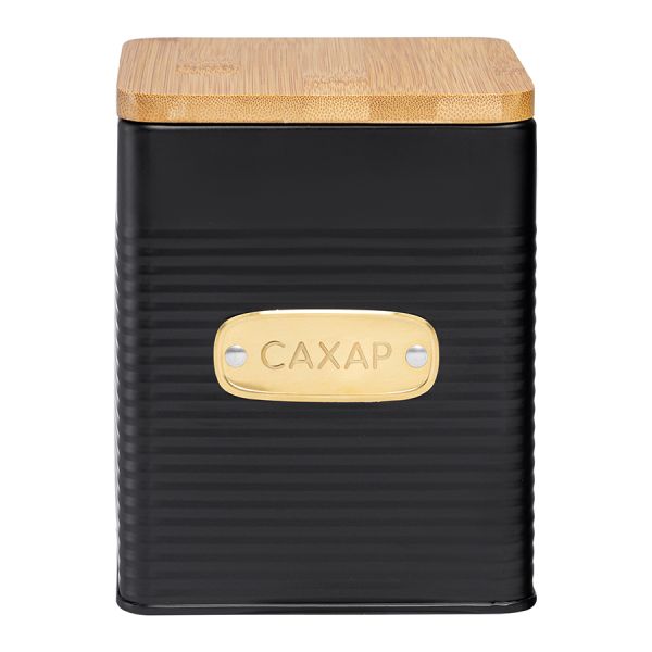 Банка для хранения сахара Irmel, 1,7 л, графит, Smart Solutions